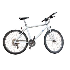 bicicleta blanca