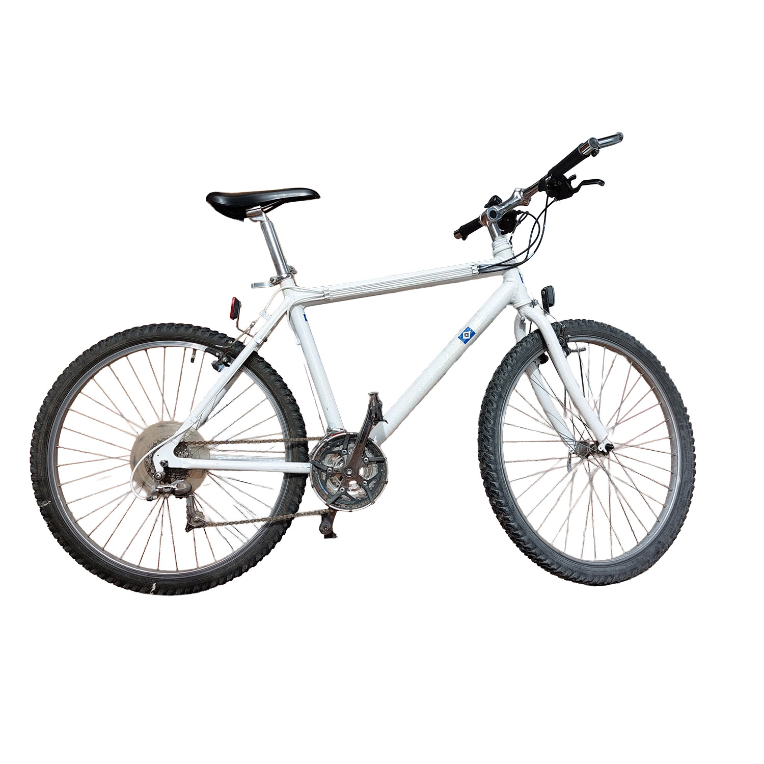 bicicleta blanca
