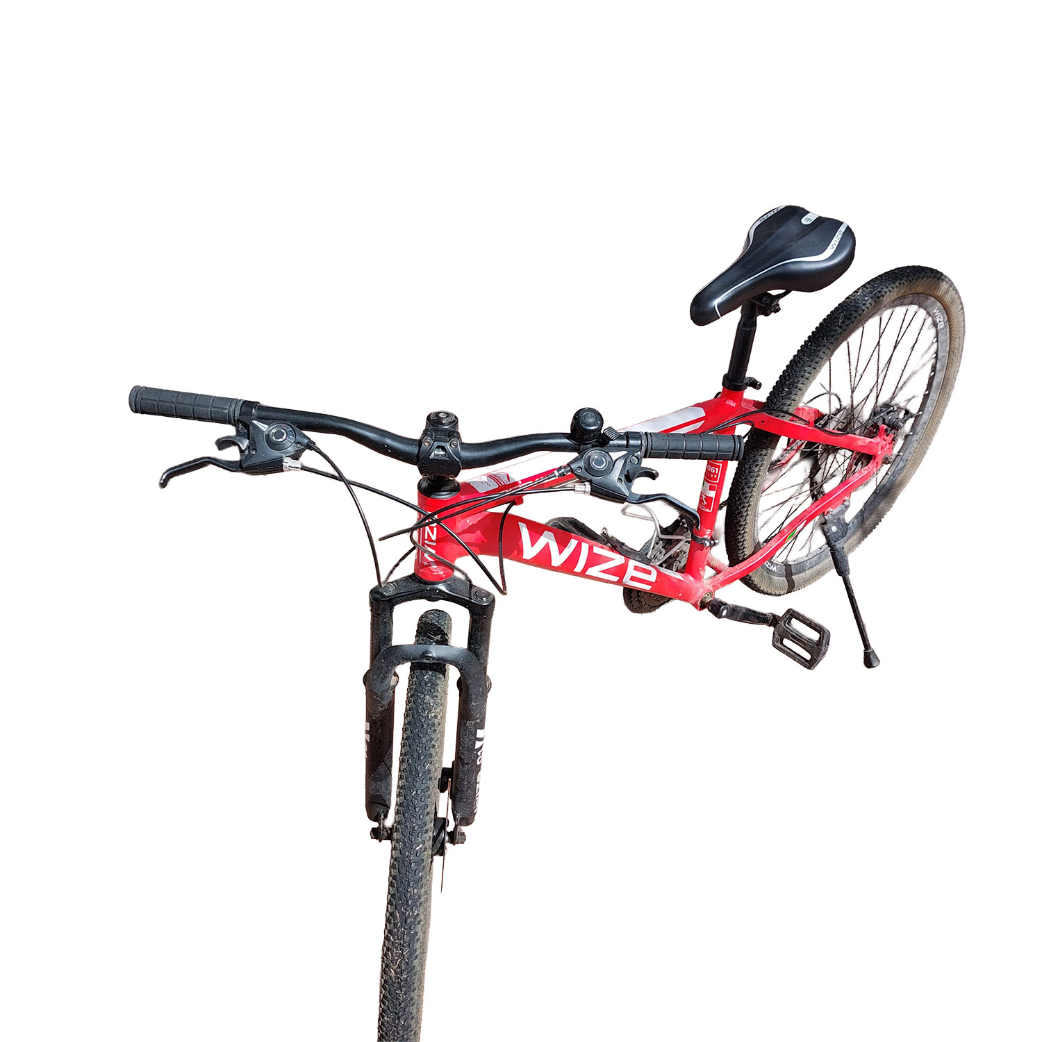 bicicleta roja