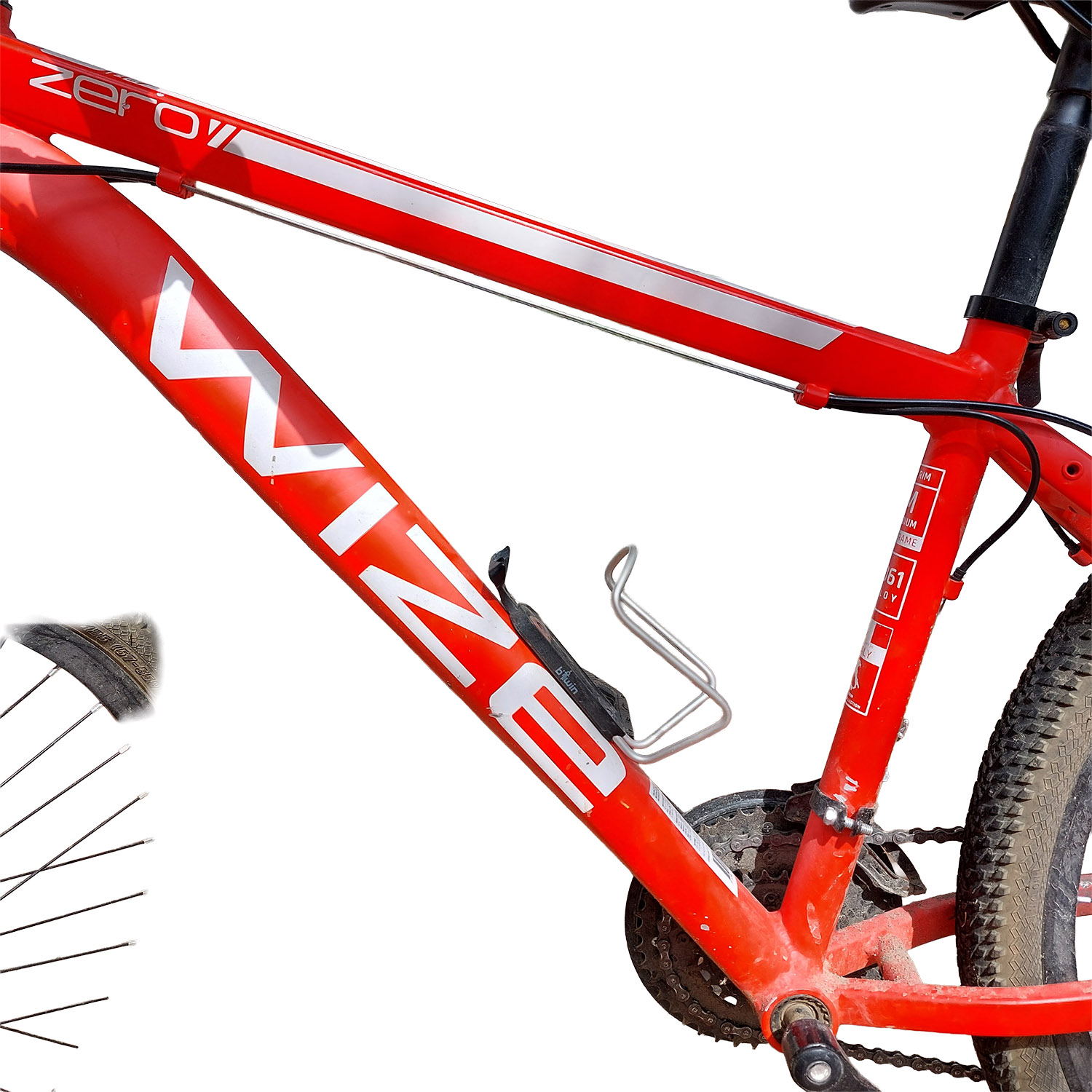 bicicleta roja