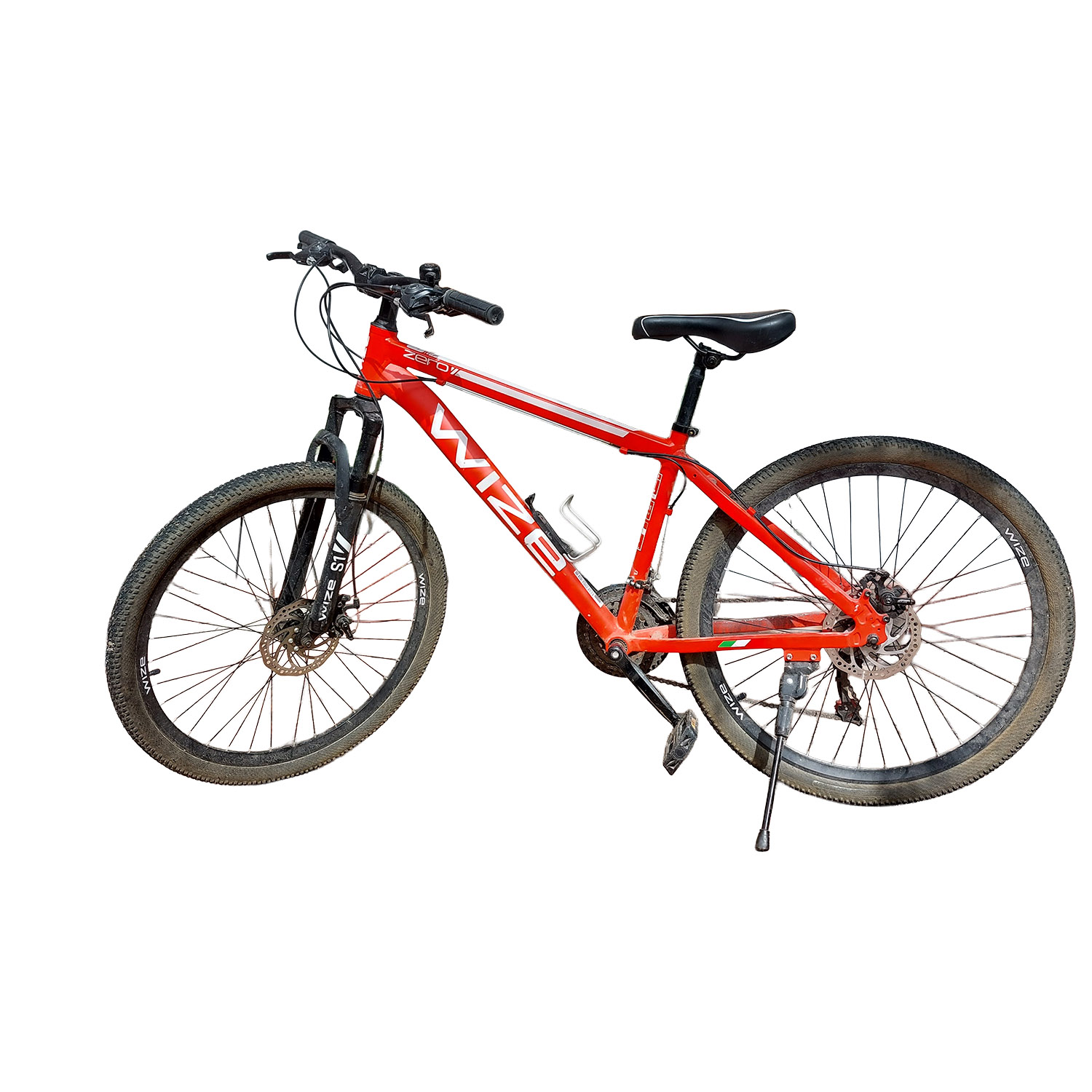 bicicleta roja