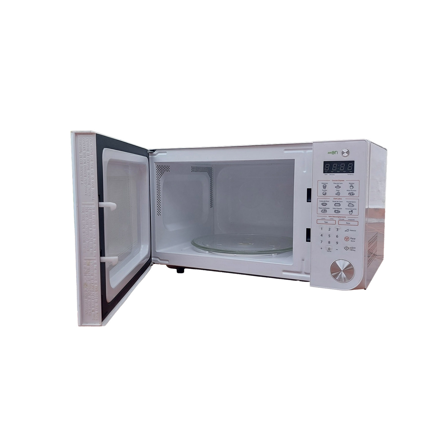 Microondas Daewoo ZerON Kor1NCMES blanco - Imagen 2