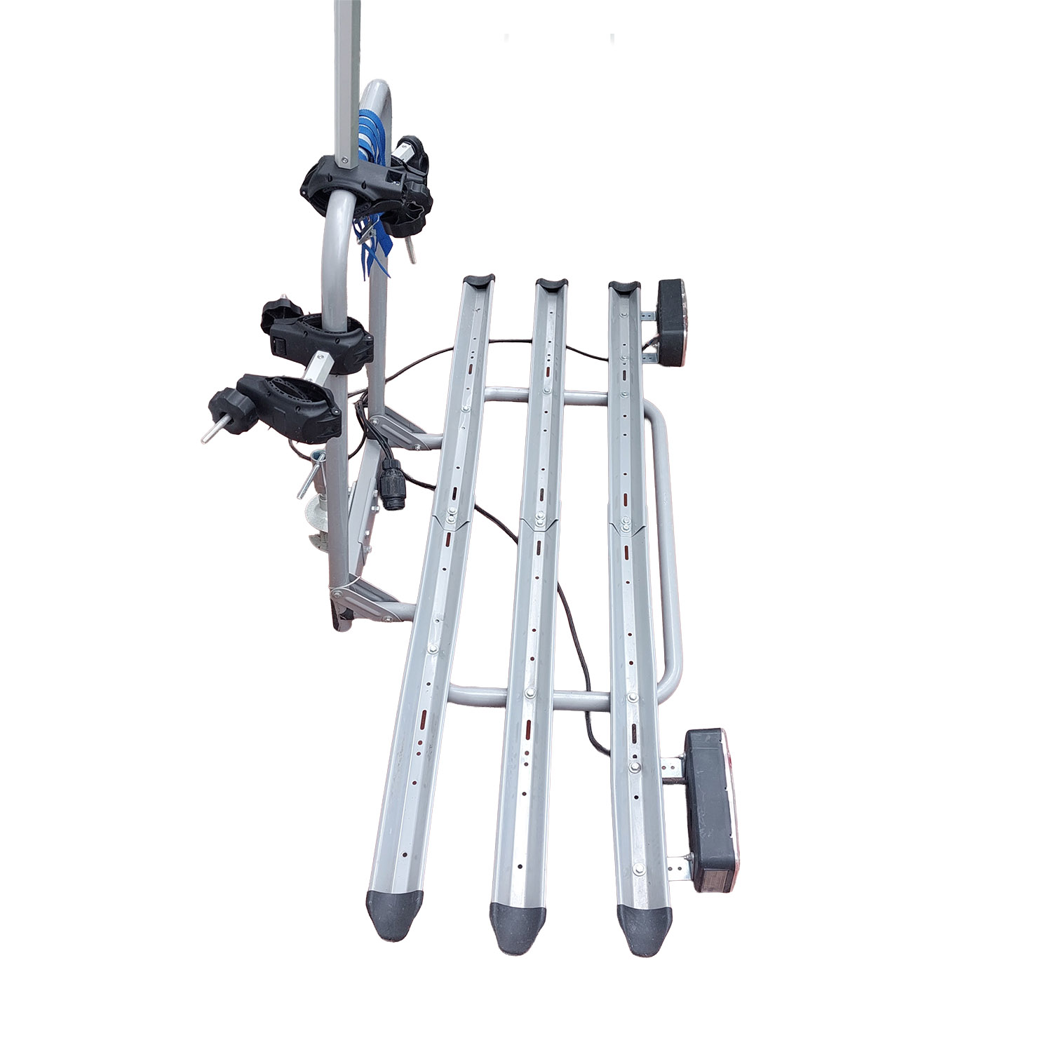 Portabicicletas trasero con luces para 3 bicicletas Cross 3 Menabo - Imagen 2