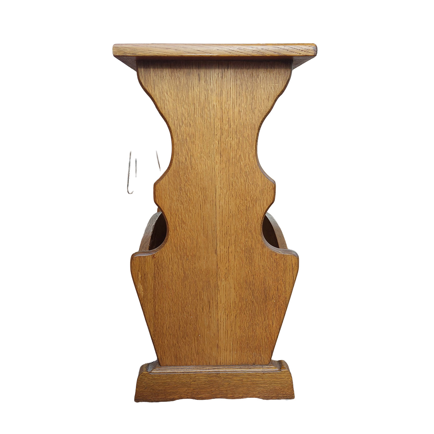 Mesita revistero de madera maciza - Imagen 3