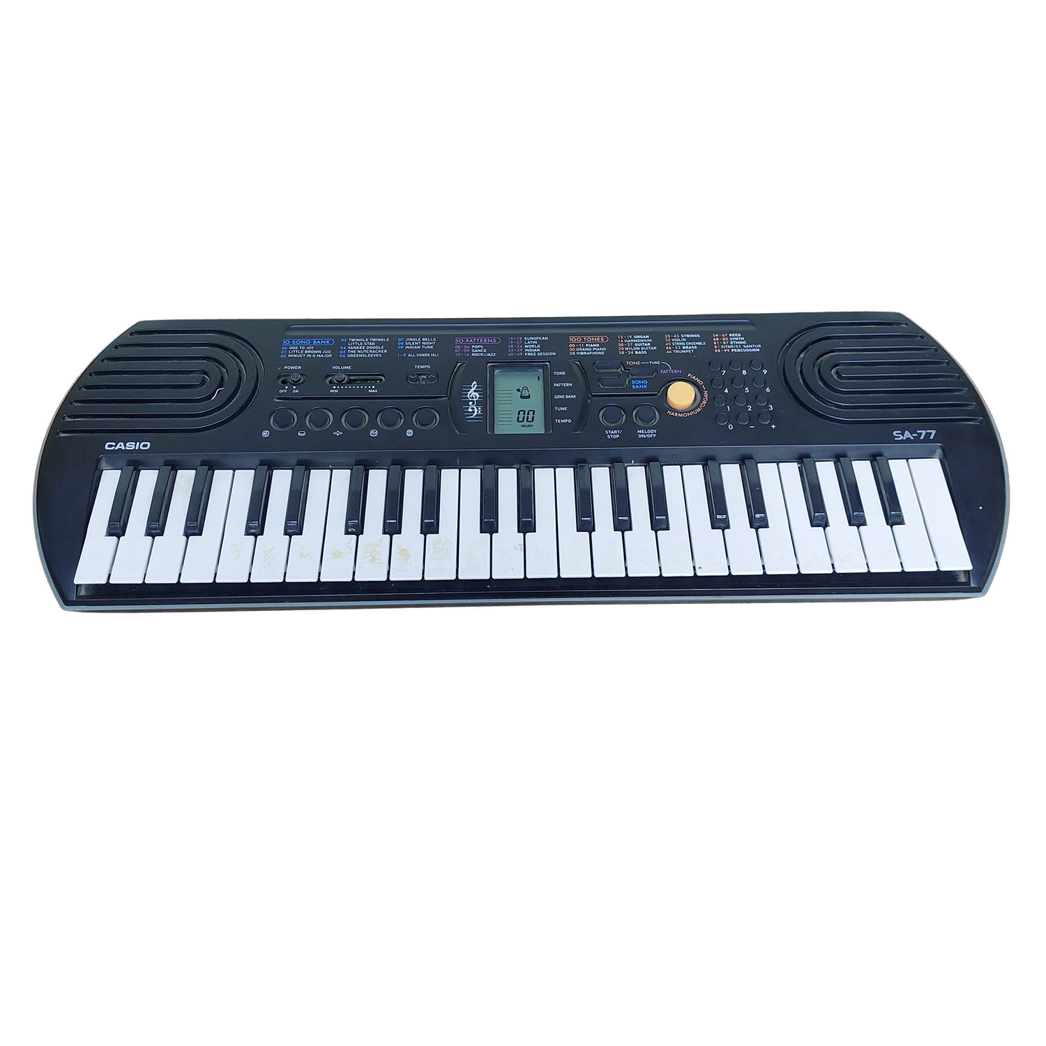 Mini teclado electrónico de 44 teclas SA-77 Casio