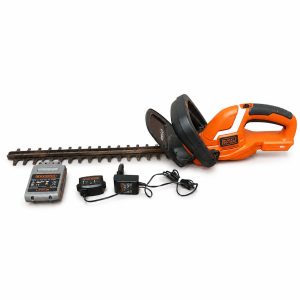 Cortadora de arbustos Black+Decker inalámbrico + 3 baterías