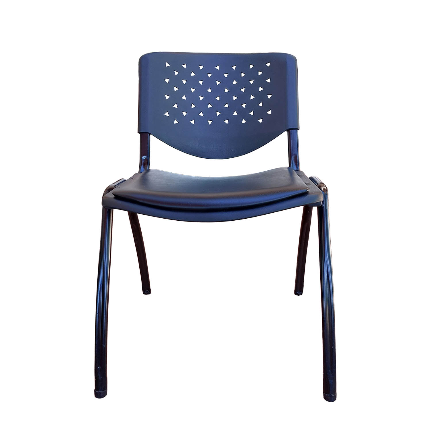 Silla metálica negra - 15 unidades disponibles