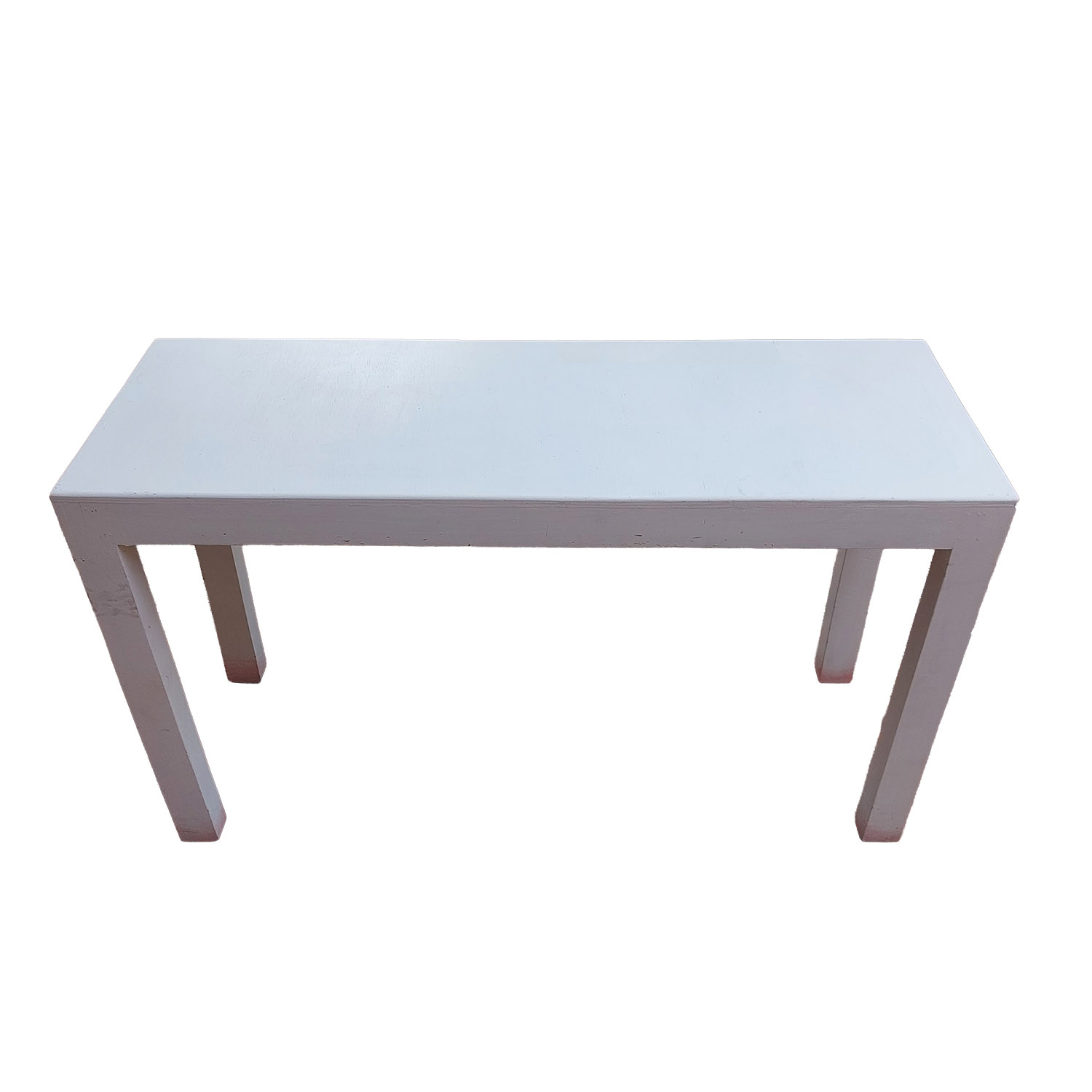 Mesa blanca de 1,20cm x 0,43cm