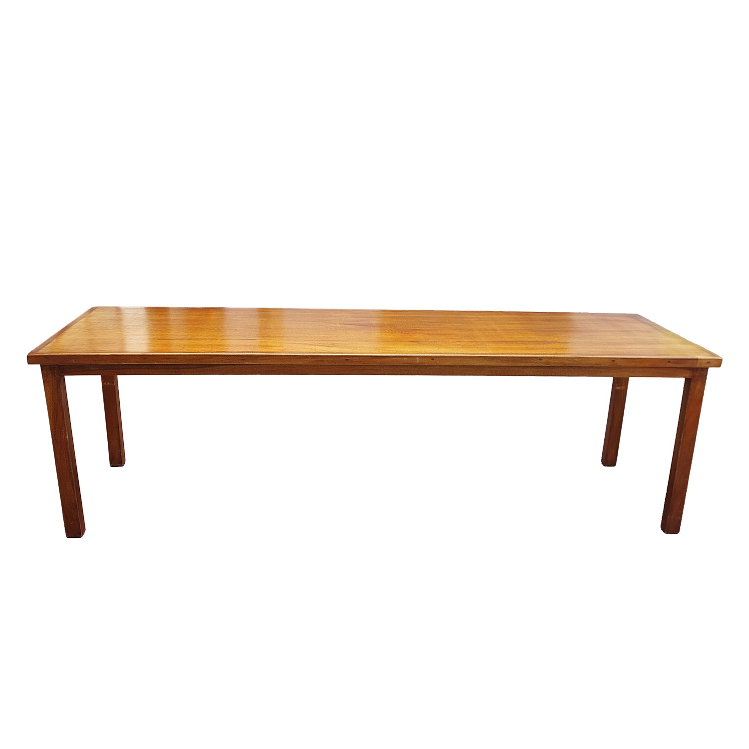 Mesa larga de madera 2,50cm x 0,74cm