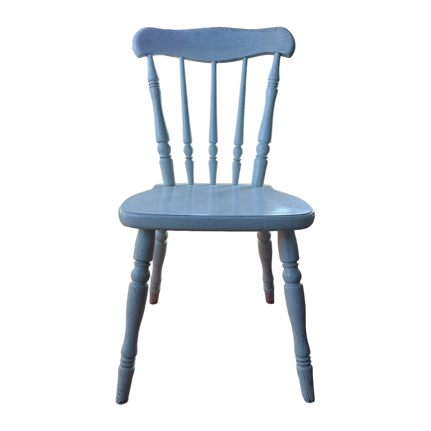 Silla blanca de madera - 3 unidades disponibles